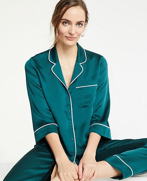 Solid Pajama Set | Ann Taylor (US)
