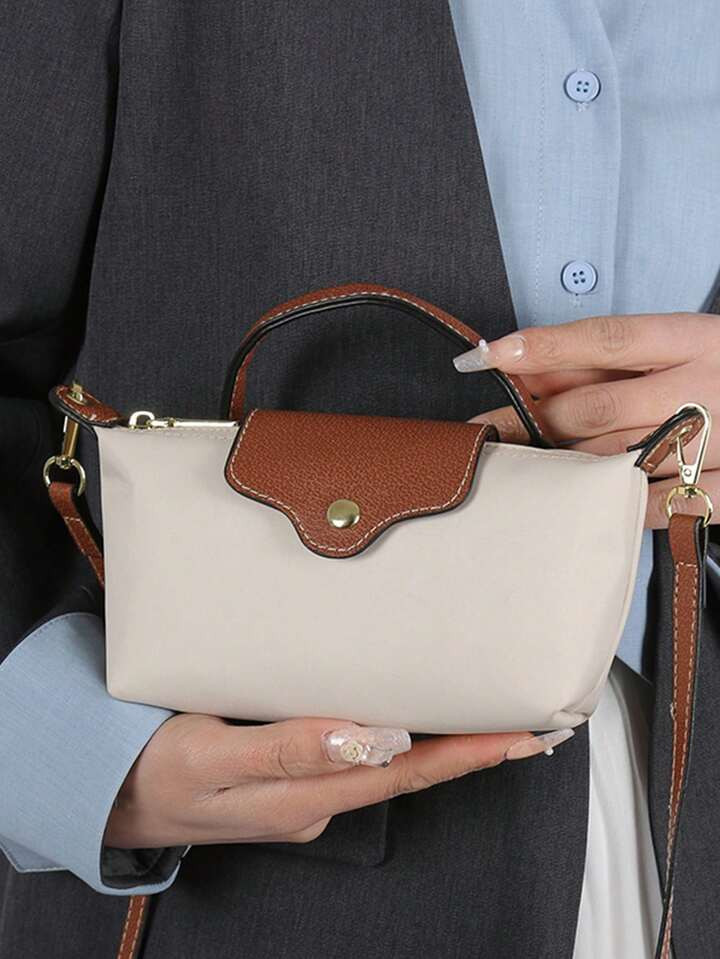 Dedoo Bolso de mano 3-en-1 versátil de estilo patchwork y bloque de color de primavera 2025. Car... | SHEIN