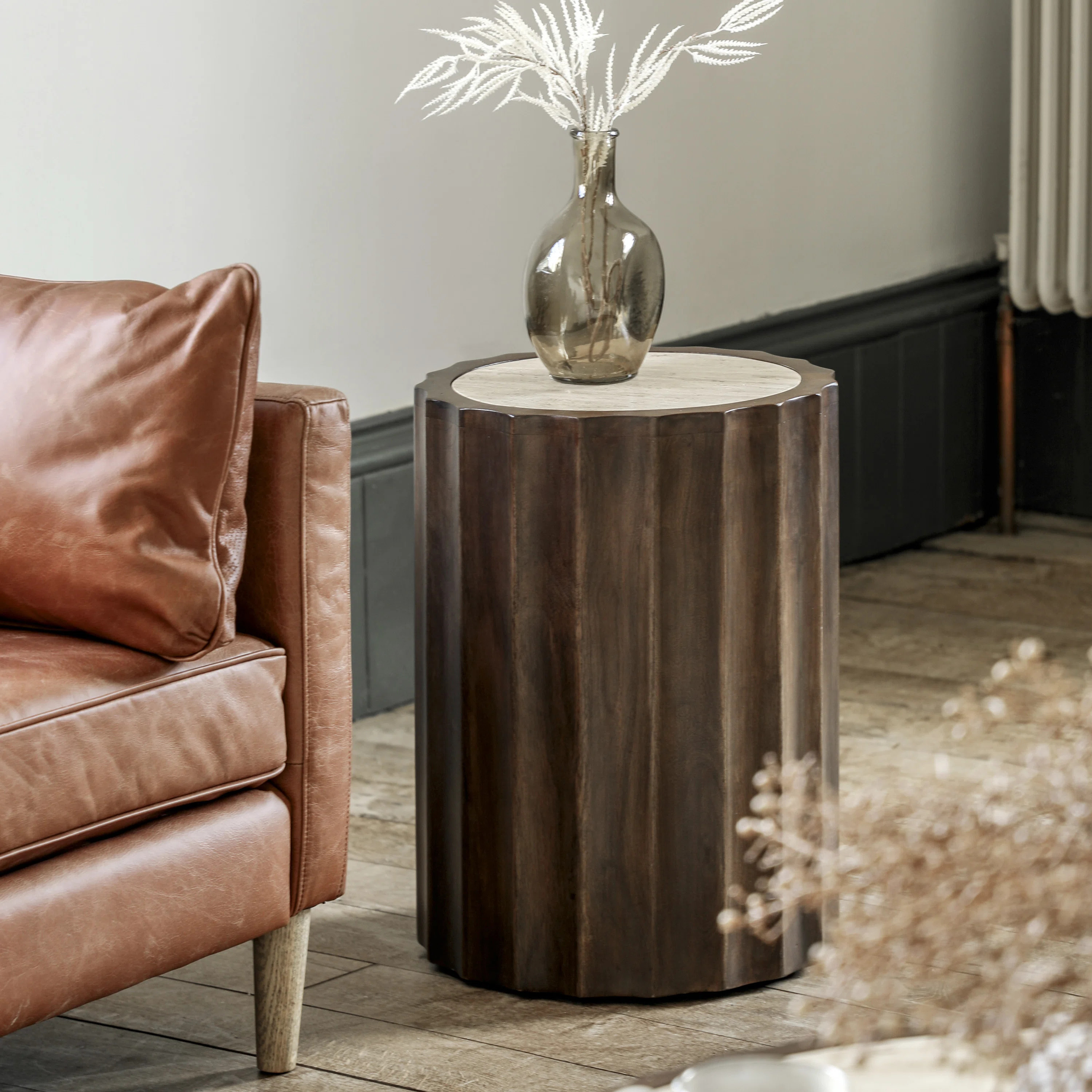 Cascia Side Table 470X470x550mm | Wayfair UK