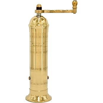 The Original European Salt and Pepper Mill (Brass, 8-Inch Pepper) | Amazon (US)