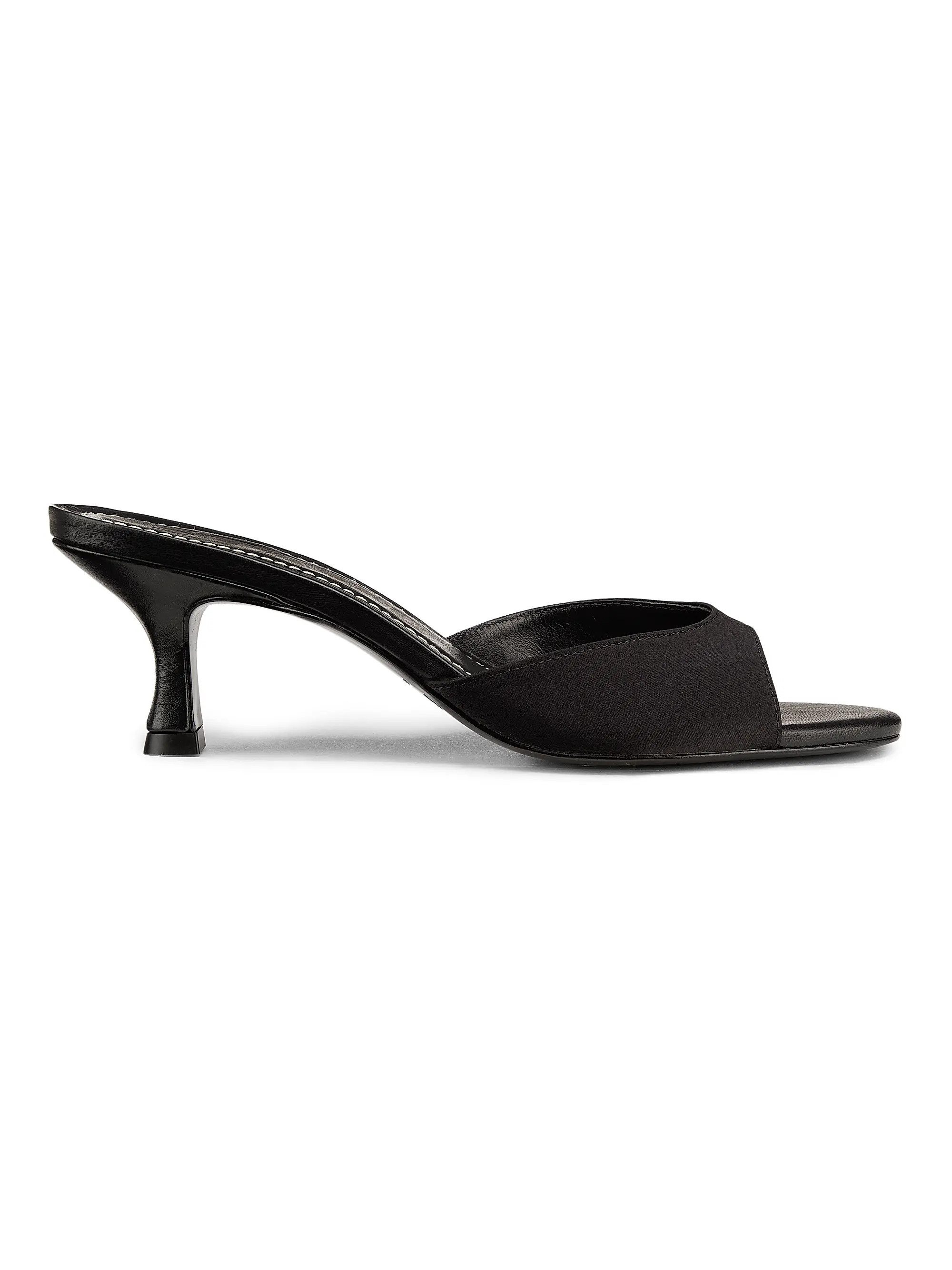 Bridgette Satin 55MM Mules | Saks Fifth Avenue