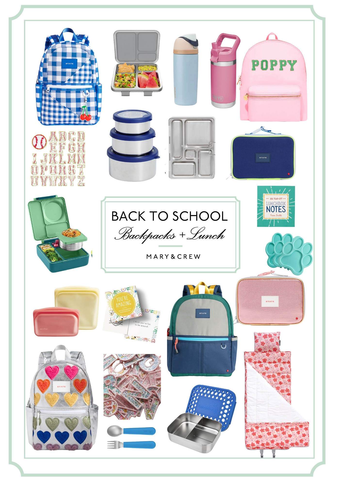 Back to school backpacks and lunch boxes 

#LTKKids #LTKFamily #LTKBacktoSchool