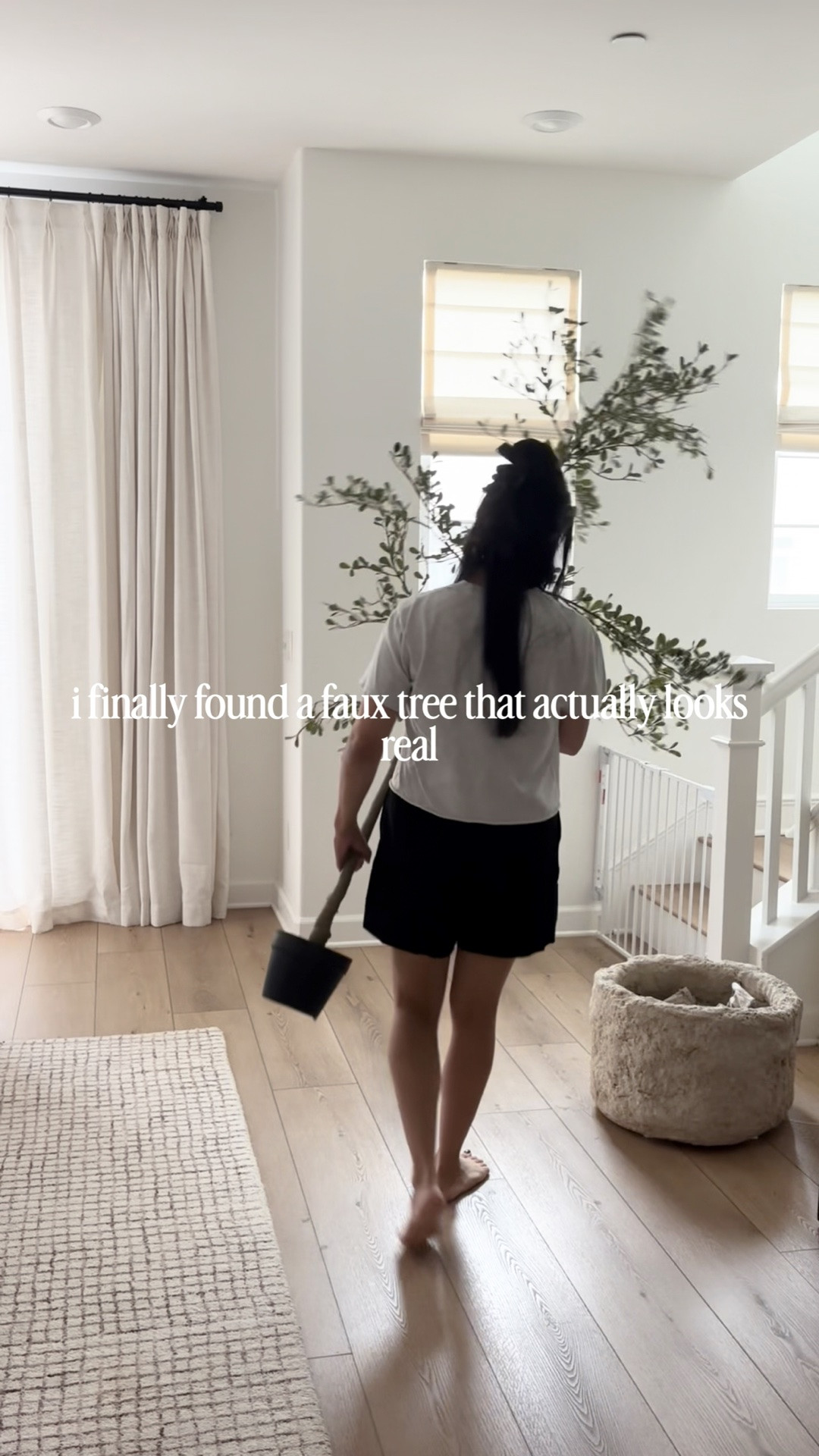 🤍save this for your next cozy home upgrade idea!
🤍 Follow @neutralsbydanee for more realistic home finds, small space ideas, and life in our not forever home

I wanted the olive tree look without worrying about watering it, leaves falling everywhere, or trying to keep another plant alive 😅

I added this faux shady lady tree to this faux limestone planter (FBMP find) and it honestly made the whole space feel warmer and more finished. One of those little changes that somehow makes a big difference 🤍

🏷️ faux tree, faux olive tree, shady lady tree, planter ideas, mediterranean home, cozy homes, small home ideas, neutral home decor, realistic faux plants, affordable home finds, indoor styling, amazon home finds

#LTKSeasonal #LTKHome #LTKSaleAlert