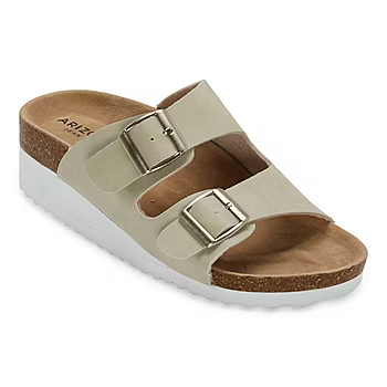 Arizona Womens Zunis Wedge Sandals | JCPenney