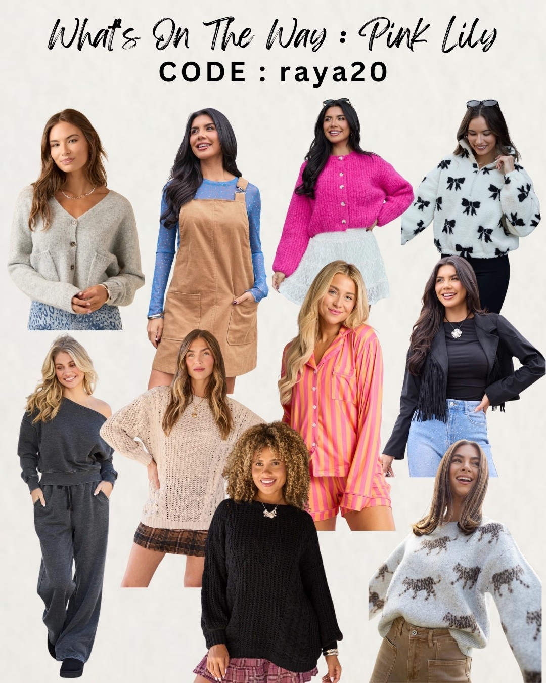 What’s On The Way From Pink Lily / Pink Lily Outfits / What’s Coming / Recent Orders / Fall Outfits

#LTKootd #LTKStyleTip #LTKSeasonal