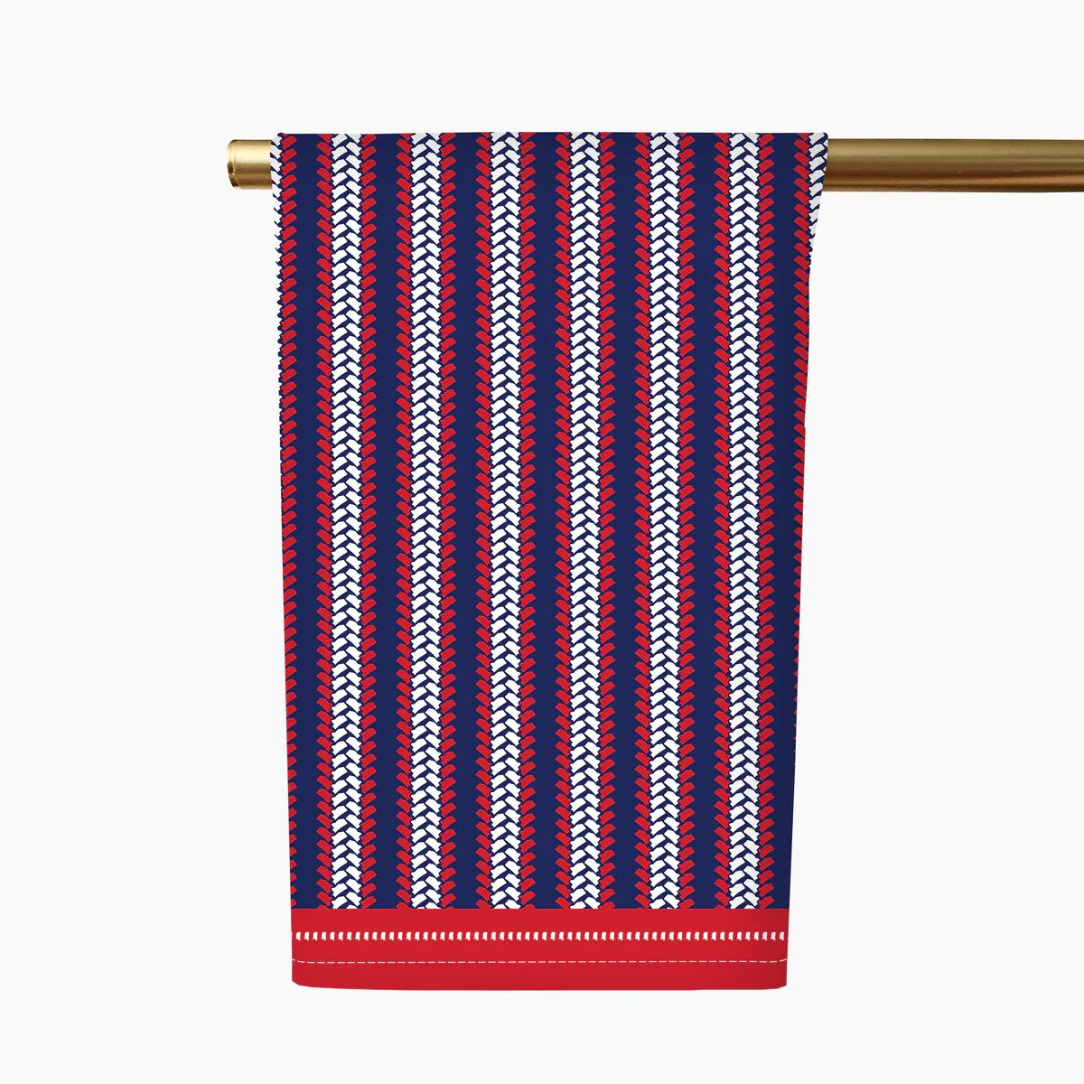 Mississippi Braid Stripe Tea Towel | Honey + Hank