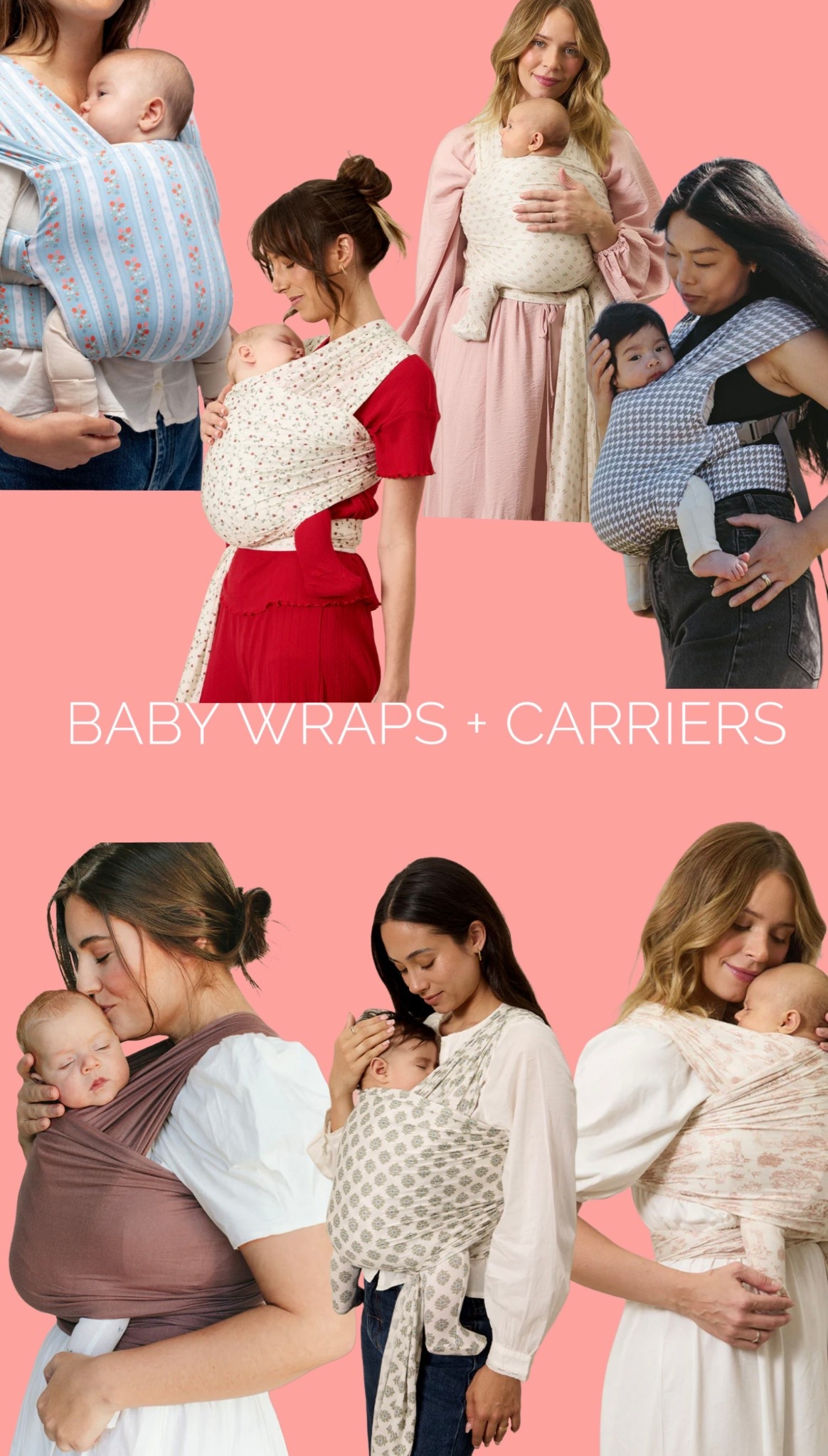 Baby wraps + carriers🤍

#LTKKids #LTKBaby #LTKmomlife