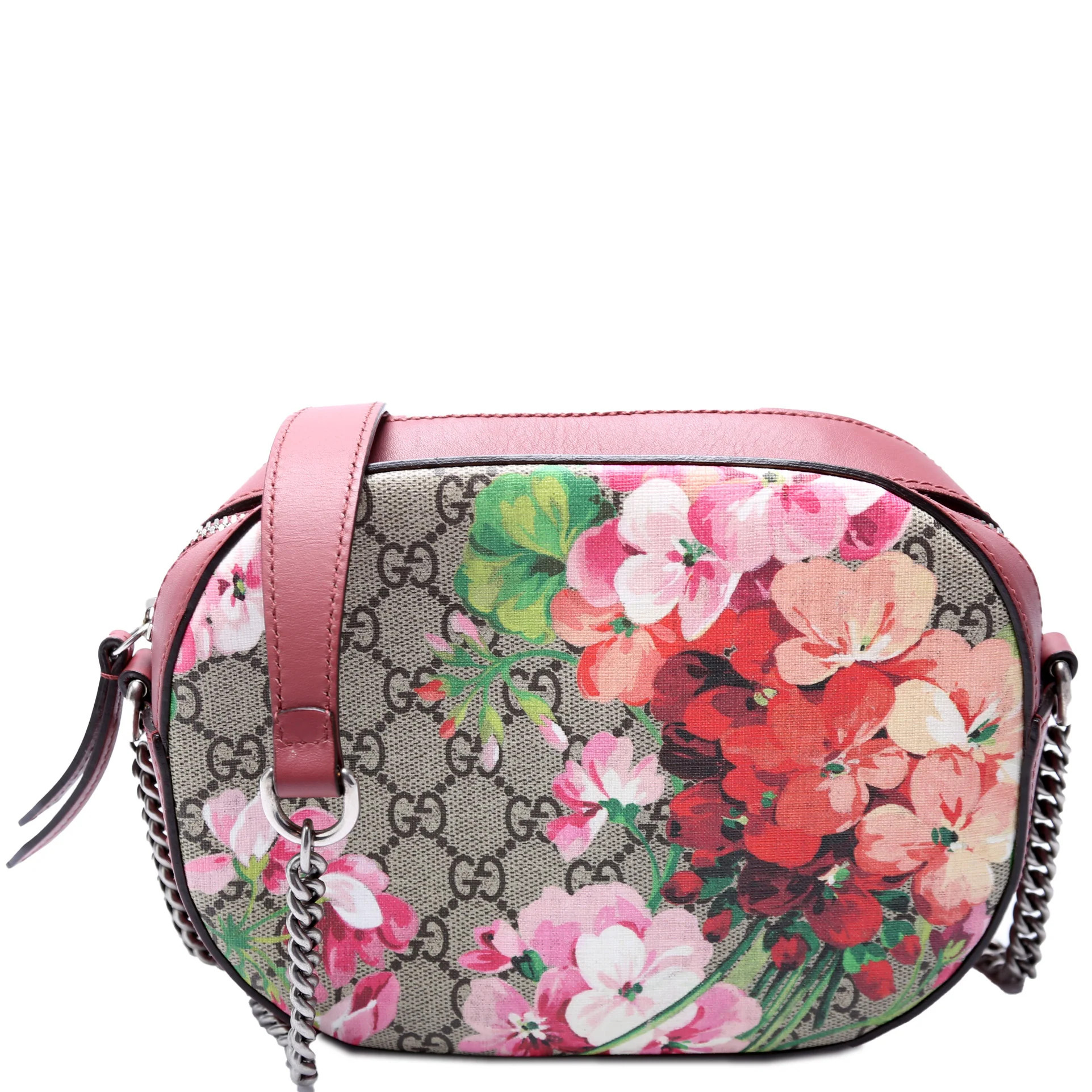 409535 GG Supreme Blooms Mini Chain | Keeks Designer Handbags