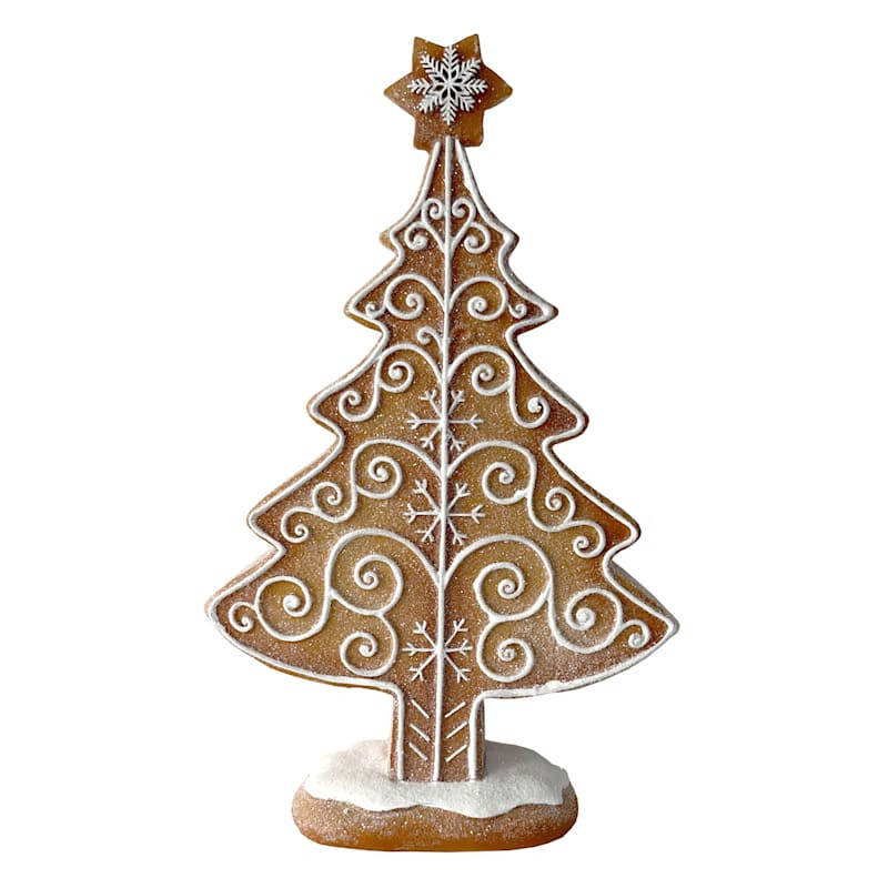 Gingerbread Christmas Tree Decor, 10" | At Home