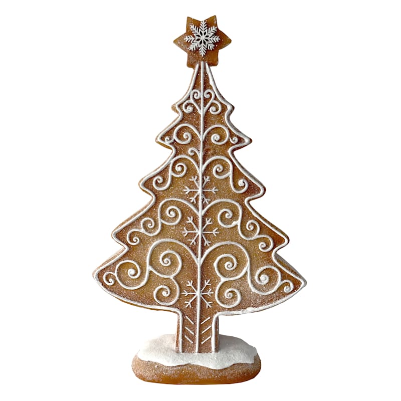 Gingerbread Christmas Tree Decor, 10" | At Home