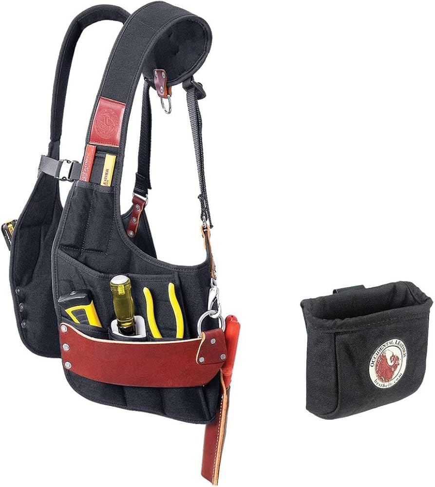 Occidental Leather 2500 Stronghold SuspendaVest Bundle w/ 9501 Clip-On Pouch (2 Pieces) | Amazon (US)