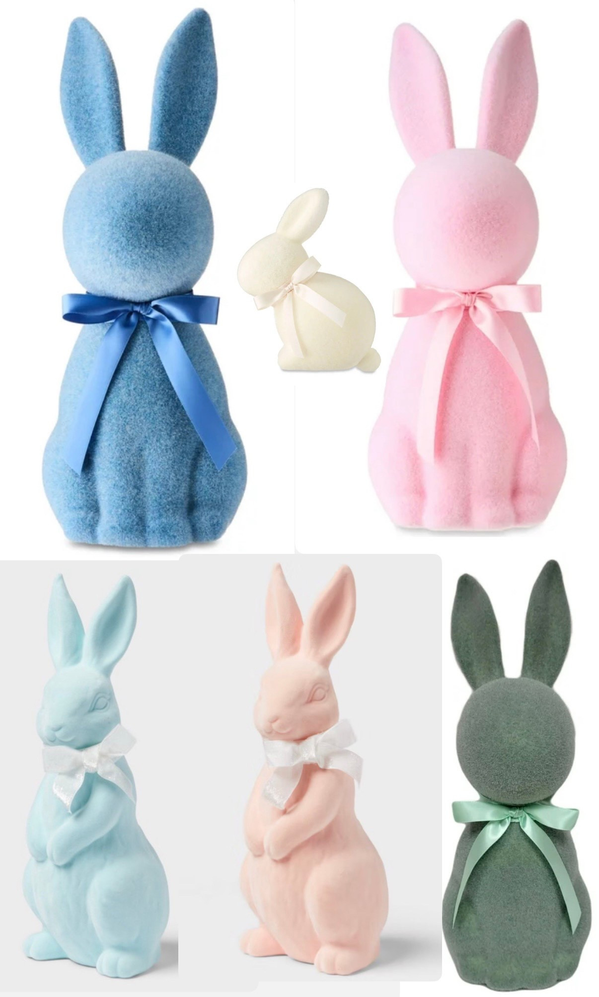 The flocked bunnies are back!

#LTKHome #LTKSeasonal
