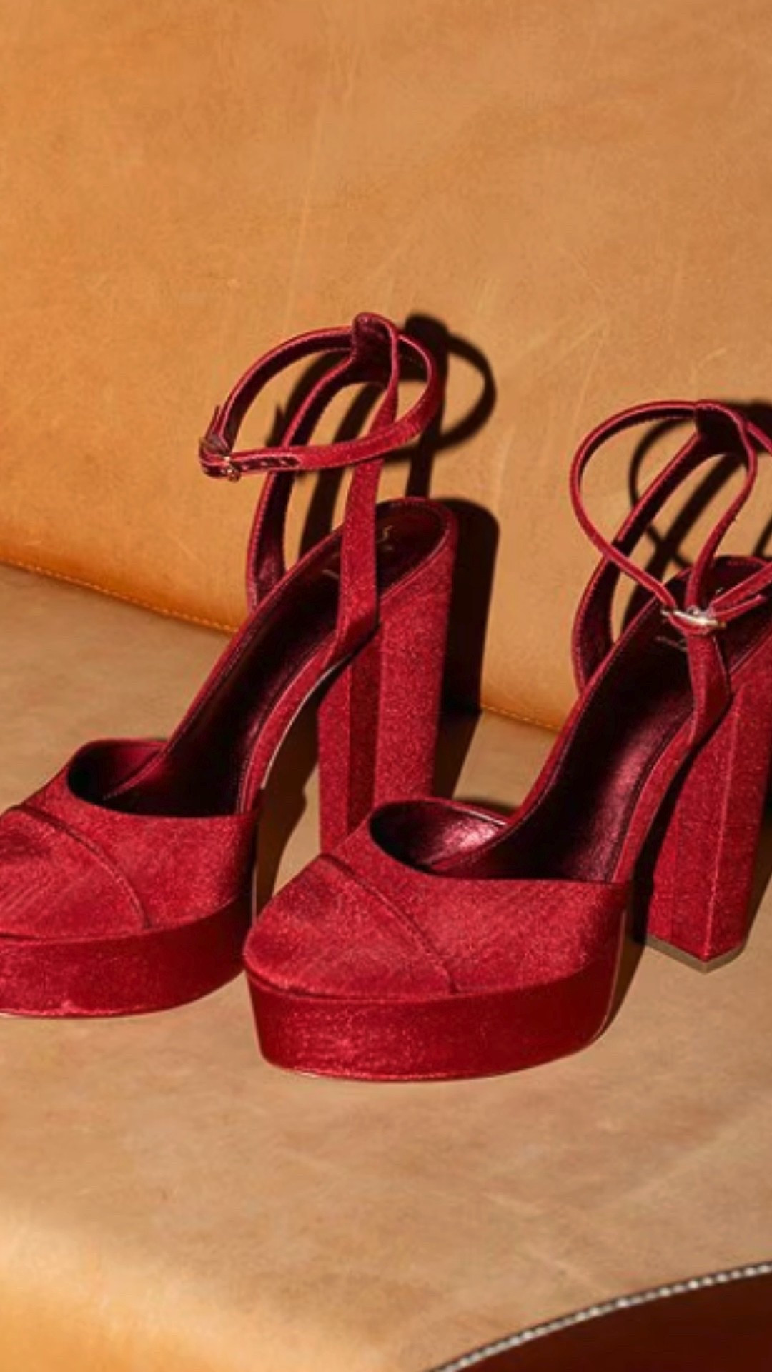 Those deep red heels that make every outfit feel like a moment. Perfect for holiday parties, nights out, or anytime you just want to feel a little bold.

#LTKShoeCrush #LTKStyleTip