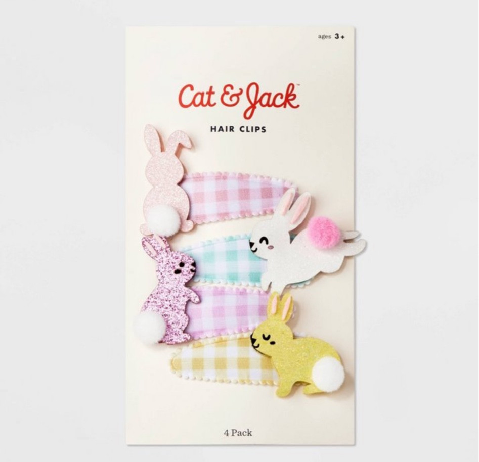 Adorable Easter bunny hair clips 🐰

#targetfinds
#catandjack

#LTKSeasonal #LTKbaby #LTKkids