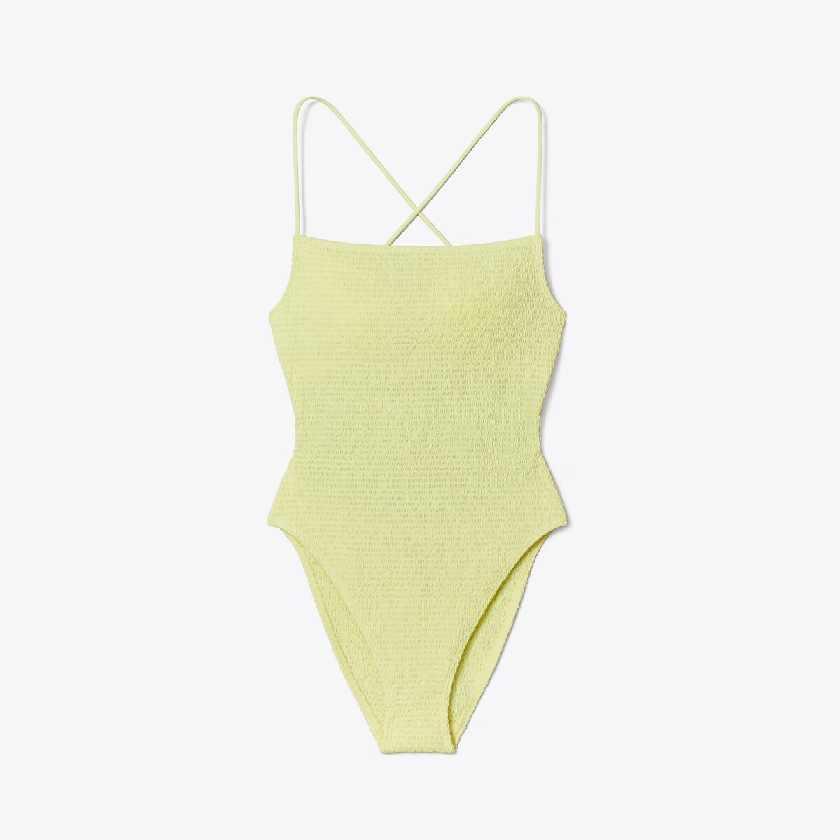 Smocked Swimsuit: Women's Designer One Pieces | Tory Burch | Tory Burch (US)