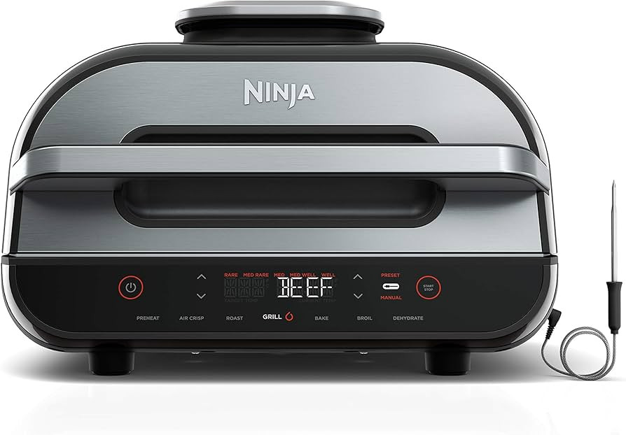 Ninja | Indoor Grill and Air Fryer| Foodi Smart XL | 6-in-1 Grill, Air Fry, Roast, Bake, Broil, D... | Amazon (US)