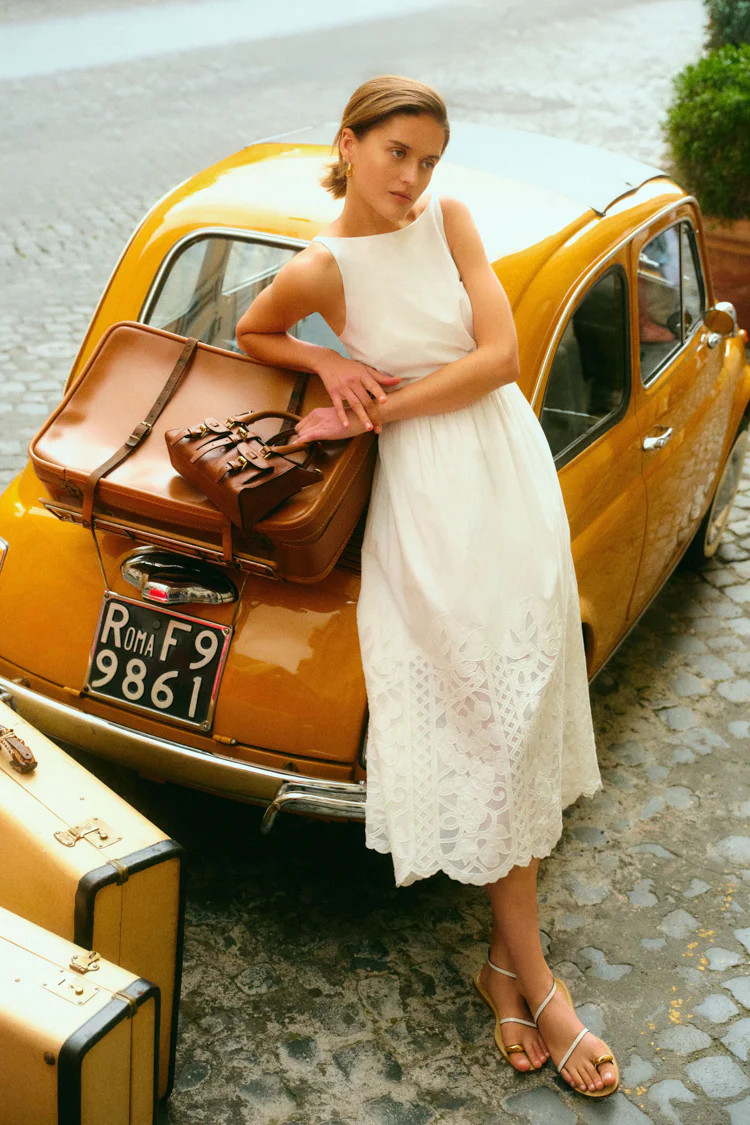 Corvina Embroidered Eyelet Manola Dress | Tuckernuck (US)