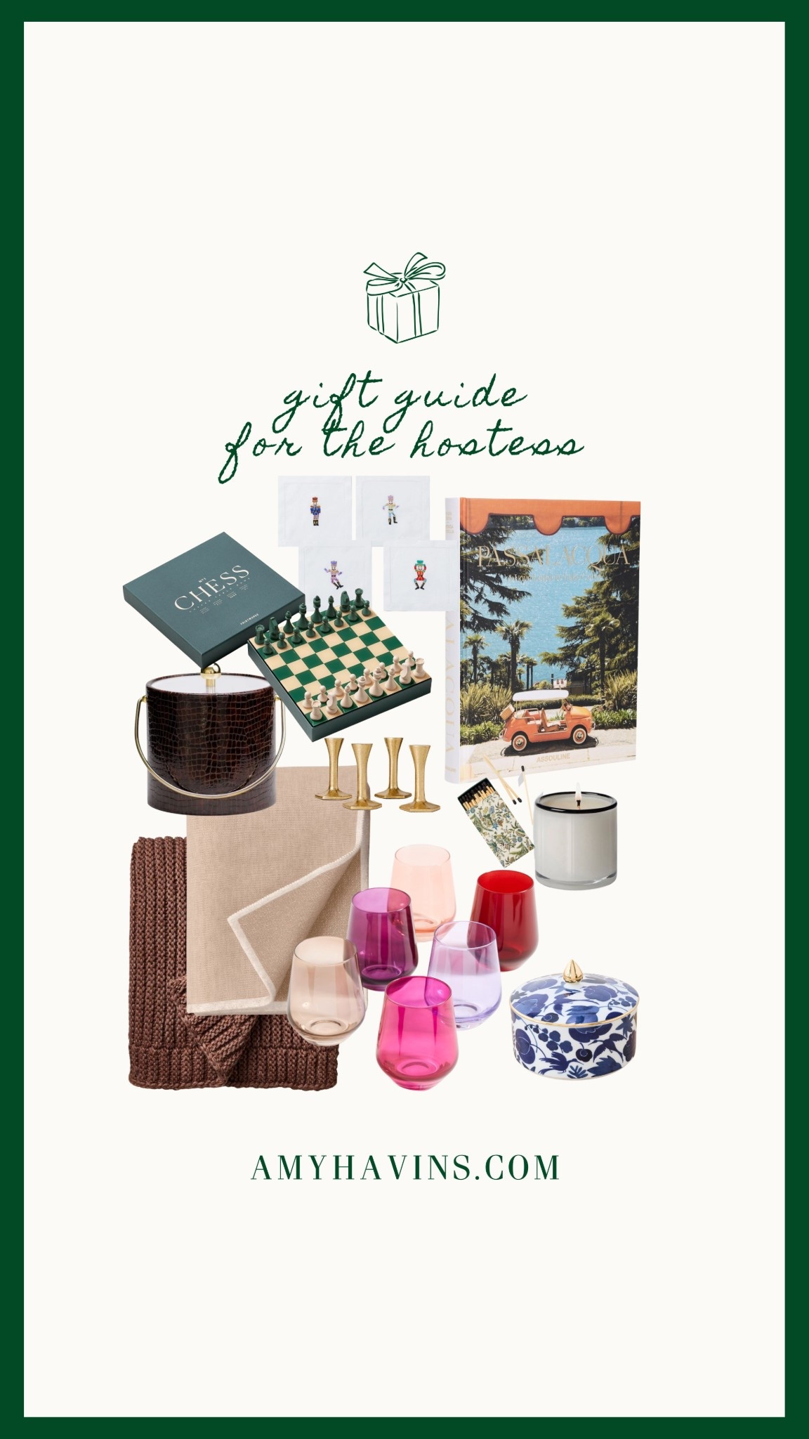 gift guide for the hostess 

#LTKGiftGuide #LTKHoliday