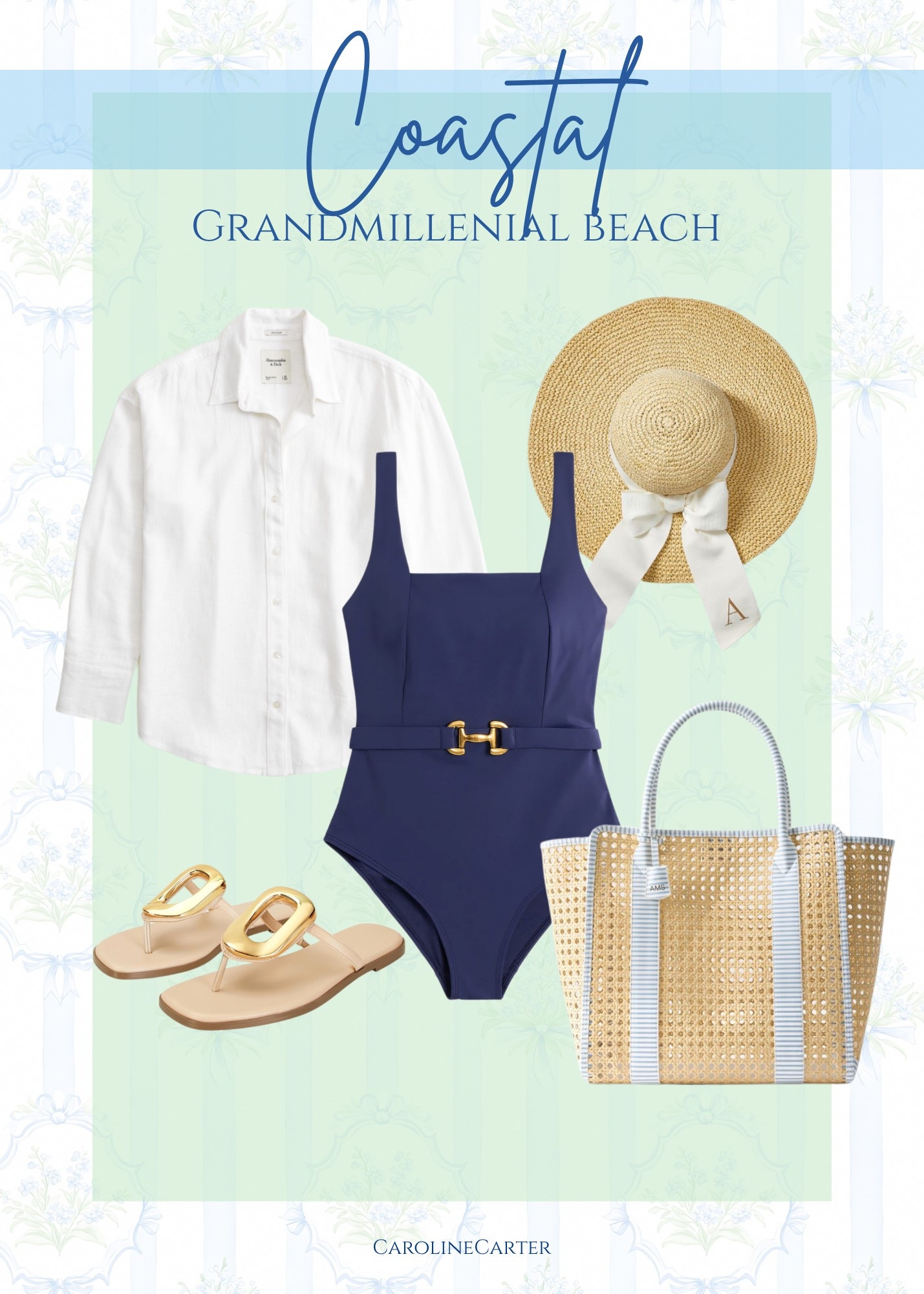 Coastal Grandmillenial Beach Outfit!

Mark and Graham Beach, Abercrombie Coastal Grandmillenial, Grandmillenial Amazon, Boden Swim, Grandmillenial Beach Outfit 

#LTKTravel #LTKFindsUnder100 #LTKSeasonal