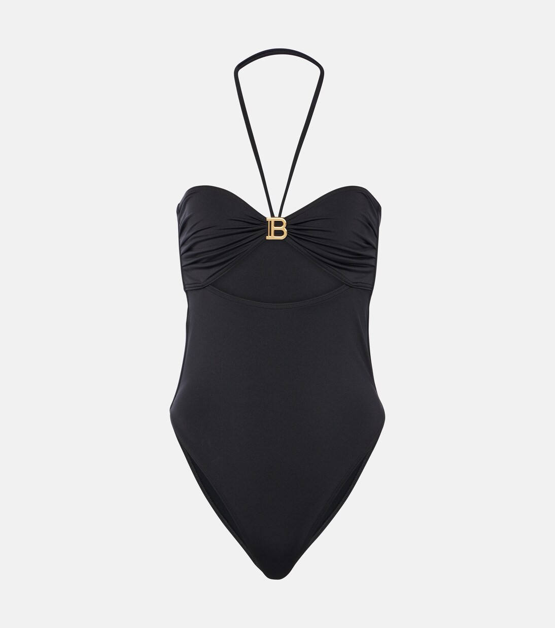 Draped bandeau swimsuit | Mytheresa (INTL)