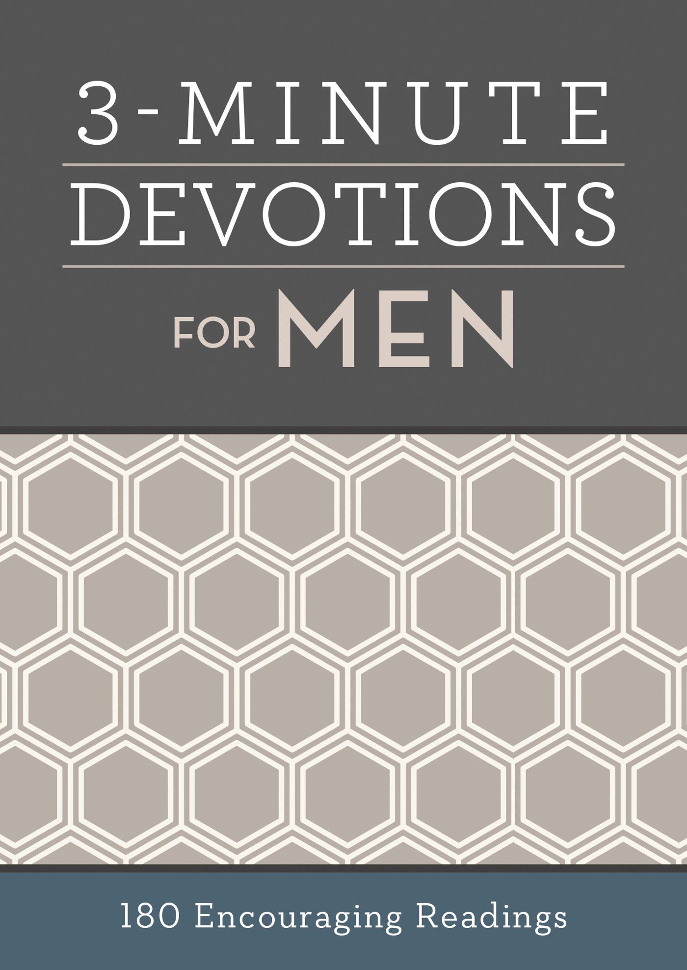 3-Minute Devotions for Men: 180 Encouraging Readings    Paperback – January 1, 2018 | Amazon (US)