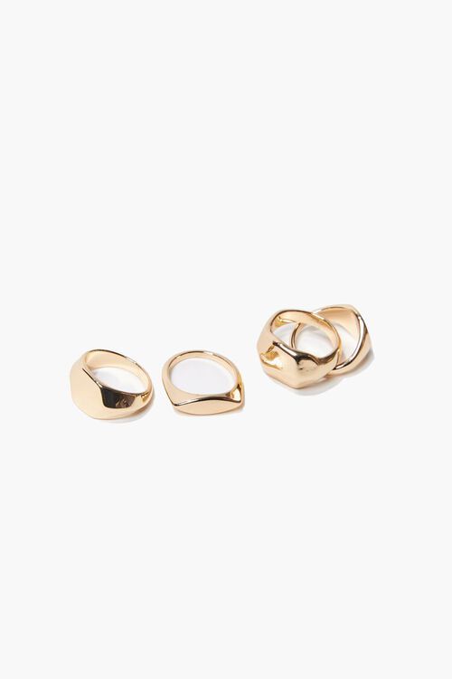 Assorted High-Polish Ring Set | Forever 21 (US)