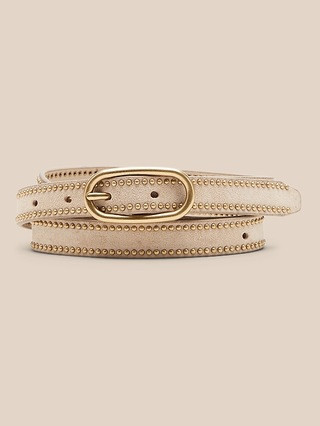 Studded Leather Wrap Belt | Banana Republic (US)