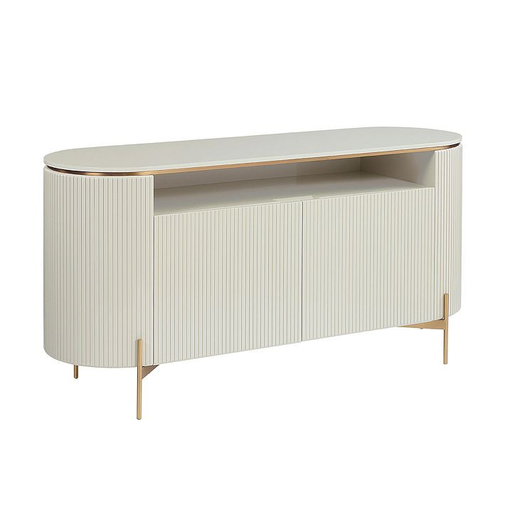 Grooved Drum Buffet (61") | West Elm (US)