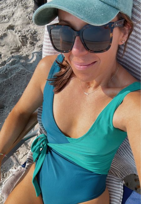By far my favorite one piece swimsuit. I own it in two colors. Living in it at the beach this week! Wearing a size 6. 

#LTKFind #LTKswim #LTKSeasonal