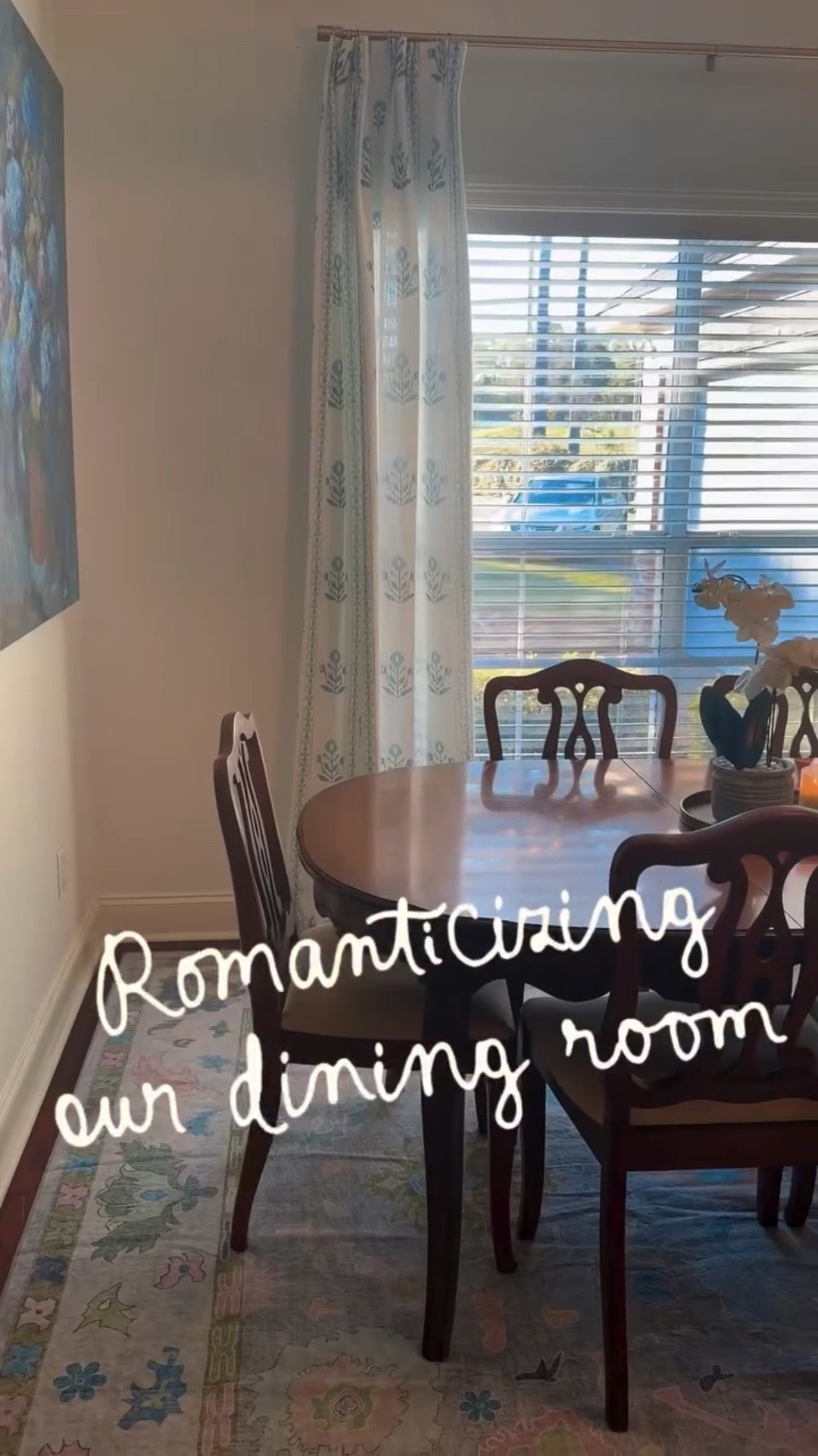 Elevated our dining space with a refurbished china cabinet, new curtains, and a new rug! I’m so happy with how it turned out! ✨ #homedecor #romanticizeyourlife #diningroominspo #aesthetic #amazon

#LTKHome