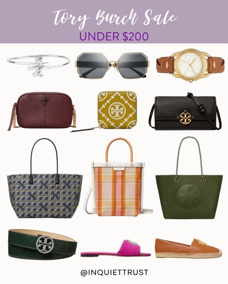 Make sure you grab these stylish handbags, shoes, accessories, and more from Tory Burch for under $200!
#fashiondeal #shoeinspo #springsale #onsalenow

#LTKitbag #LTKsalealert #LTKshoecrush
