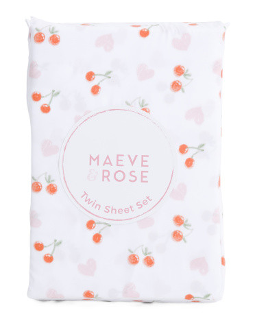 My Cherry Heart Sheet Set | TJ Maxx