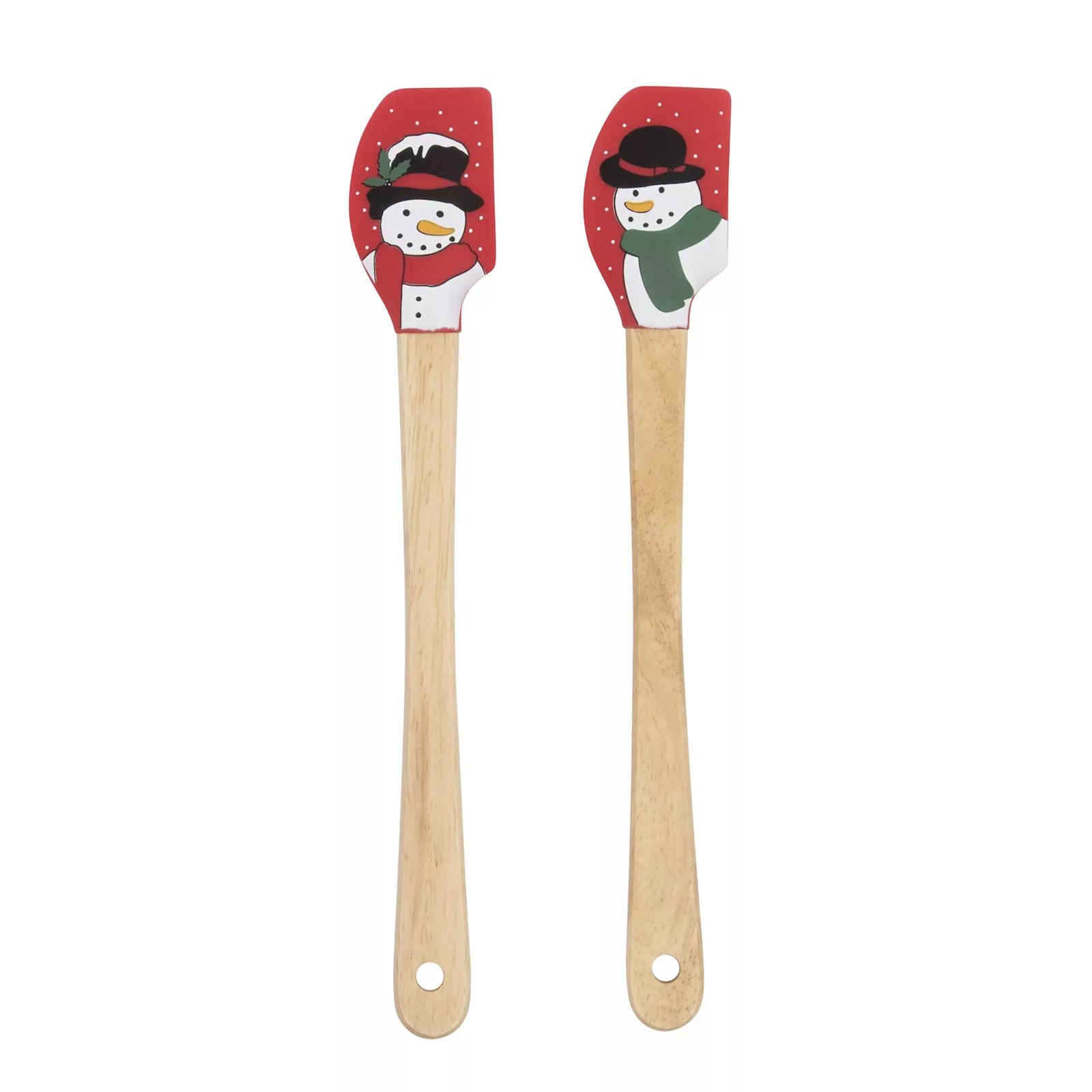 St. Nicholas Square Yuletide 2 pc. Mini Spatula Set, Red | Kohl's