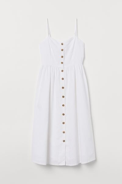 Linen-blend dress | H&M (UK, MY, IN, SG, PH, TW, HK)