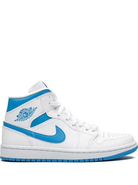 Jordan Air Jordan 1 Mid Unc - Farfetch | Farfetch (RoW)