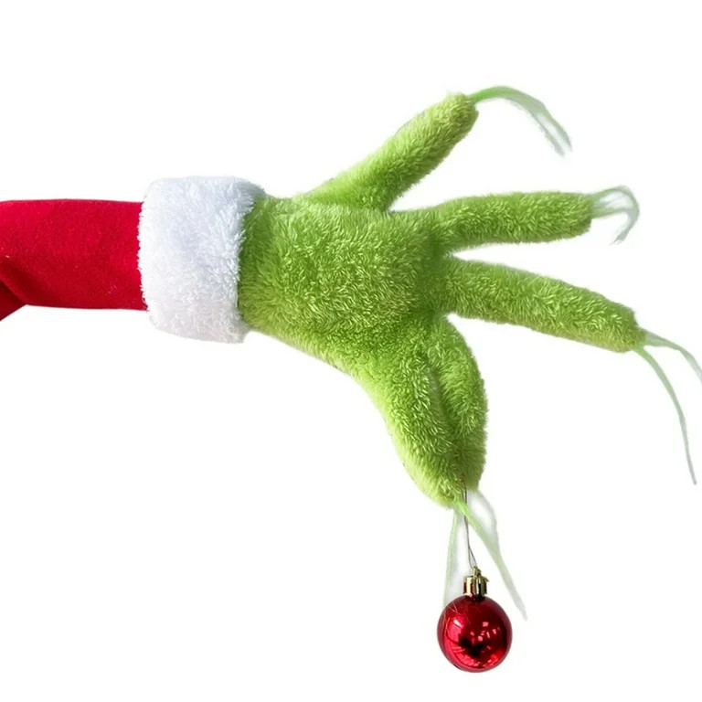 Christmas Grinch hand Christmas tree decoration - Walmart.com | Walmart (US)