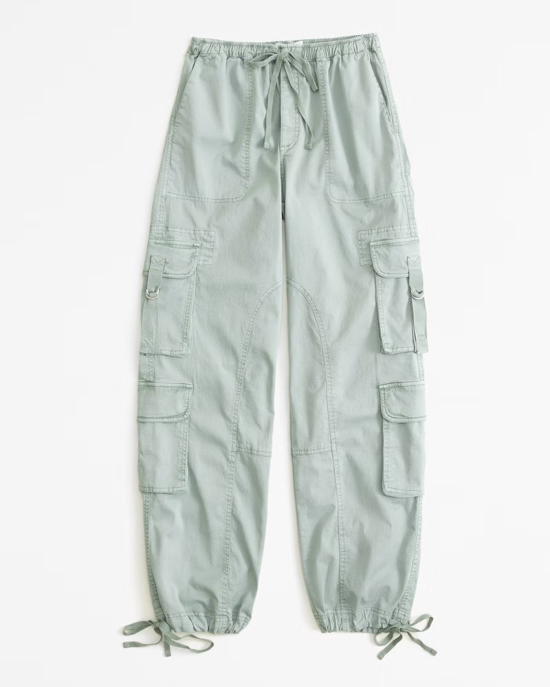Mid Rise Baggy Cargo Pant | Abercrombie & Fitch (US)