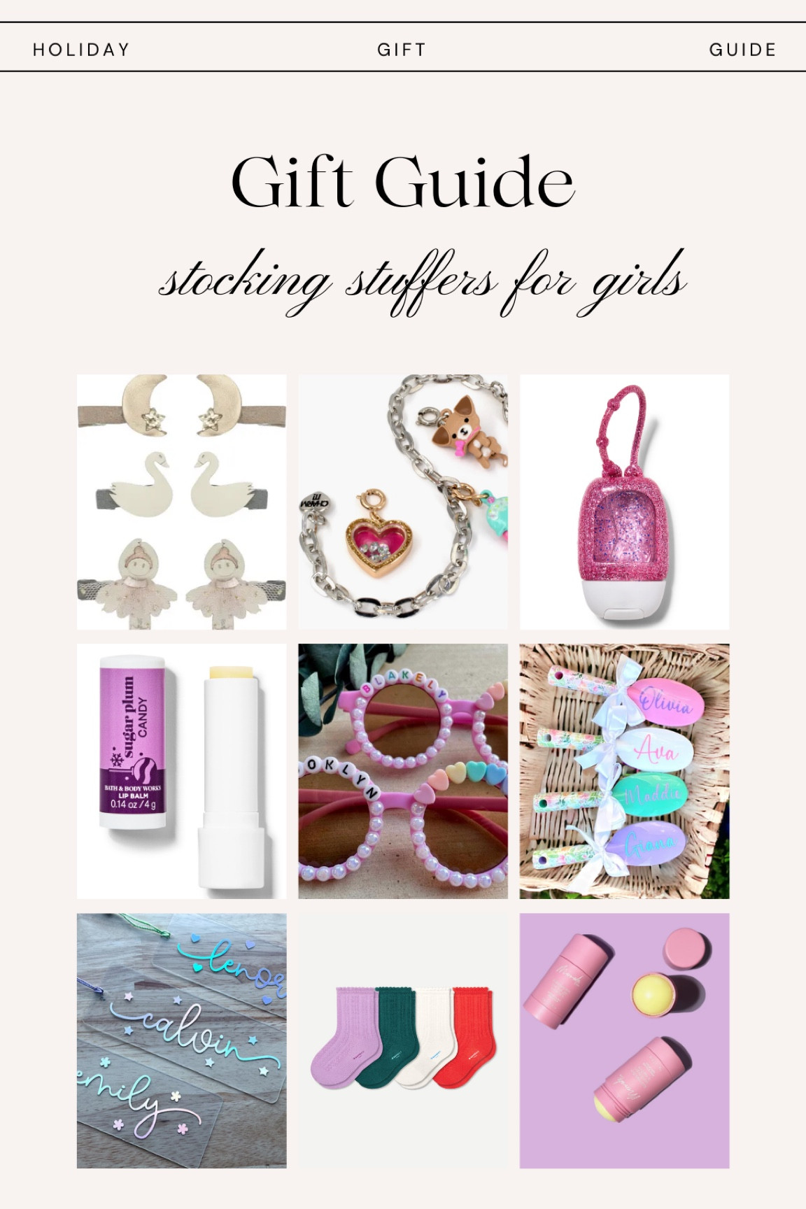 Stocking stuffers for girls! 

#LTKKids #LTKHoliday #LTKGiftGuide