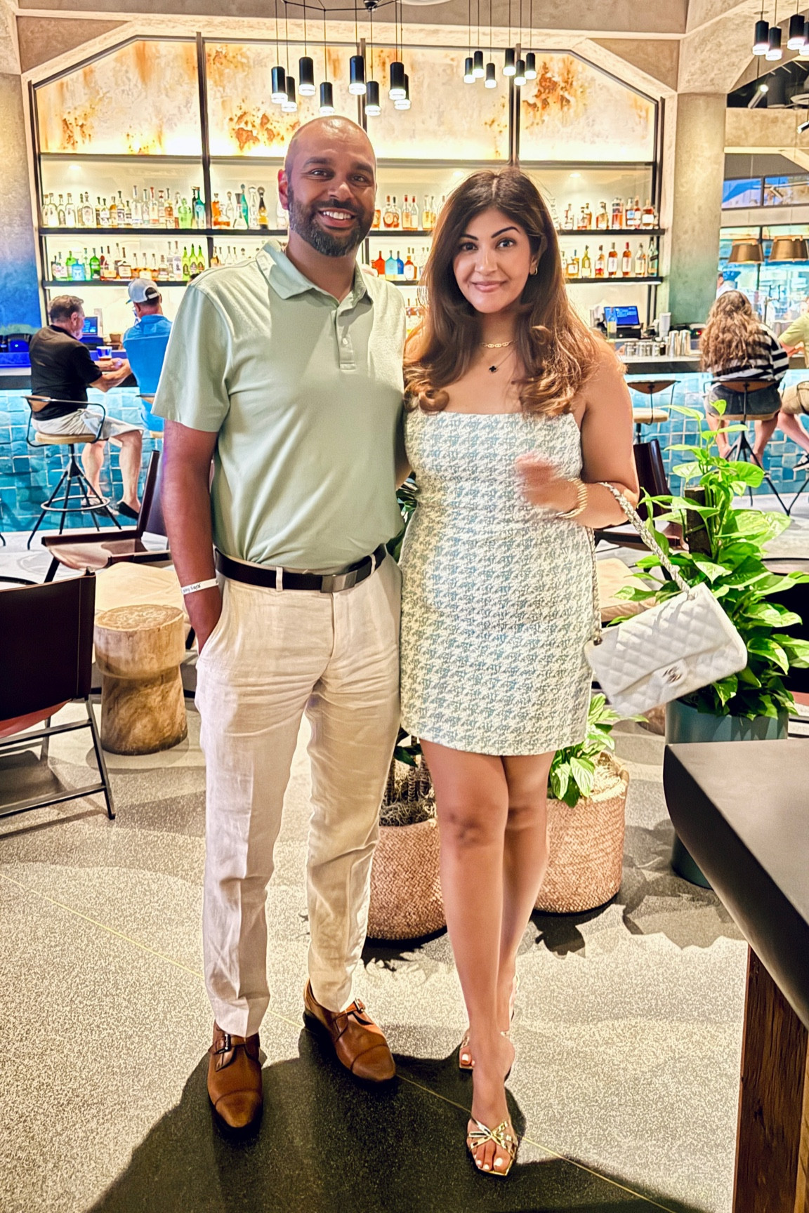 outfits that my husband and I wore to our anniversary dinner. 

Him: polo and linen pants 
Me: tweed mini dress 

Couple outfits / wedding anniversary outfit / date night outfit / summer date night outfit / mens summer outfit / Jcrew outfit / Bloomingdale’s 

#LTKMens #LTKSeasonal #LTKFamily