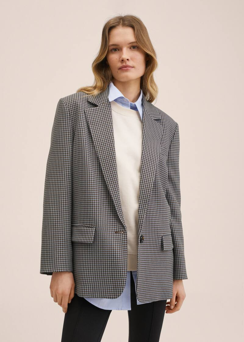 Search: houndstooth blazer (7) | Mango USA | MANGO (US)