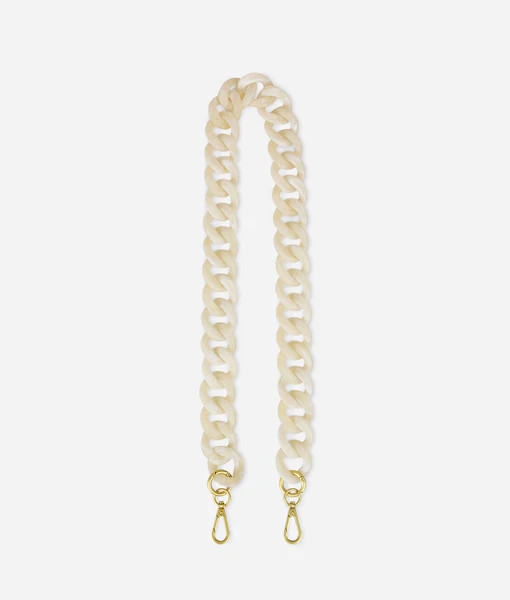 The Acrylic Chain Strap - Cream Tortoise | Fawn Design