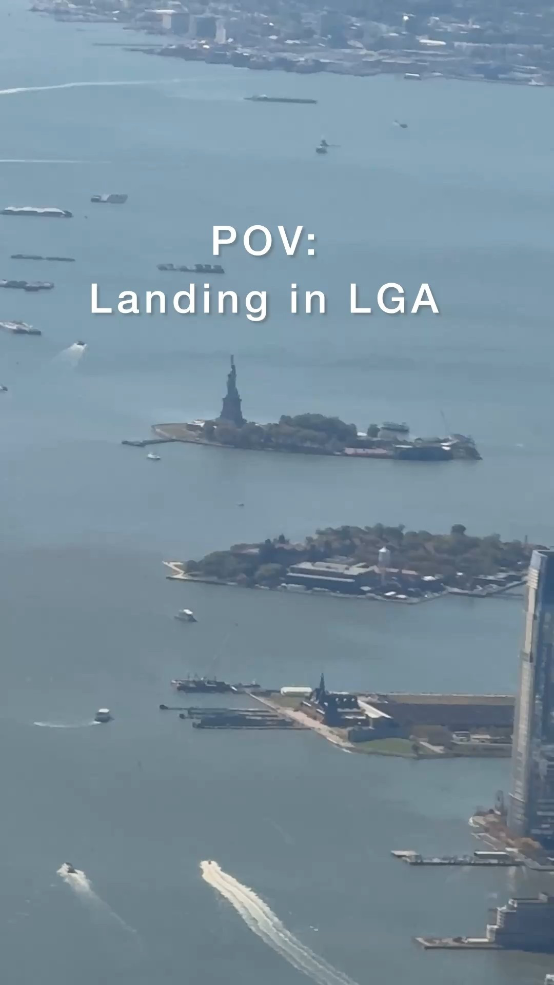 If you are landing in New York it’s worth taking the scenic route with LGA. So happy we arrived in the daytime and got to see so many beautiful sites. 

#LTKTravel