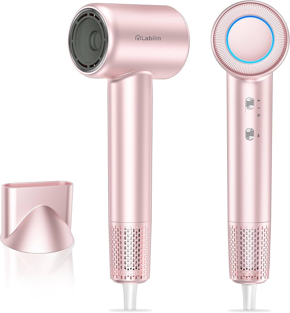 Hair Dryer, High-Speed Ionic Low Noise Blow Dryer with Brushless Motor for Fast Drying, Thermo-Co... | Amazon (US)