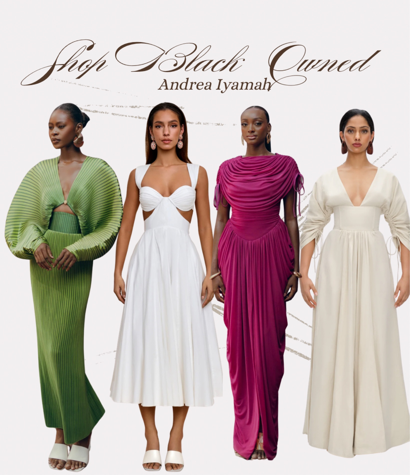 Want to start highlighting my favorite black owned brands! Everything in this post is by the amazing Andrea Iyamah

#LTKdayinmylife #LTKootd #LTKSeasonal