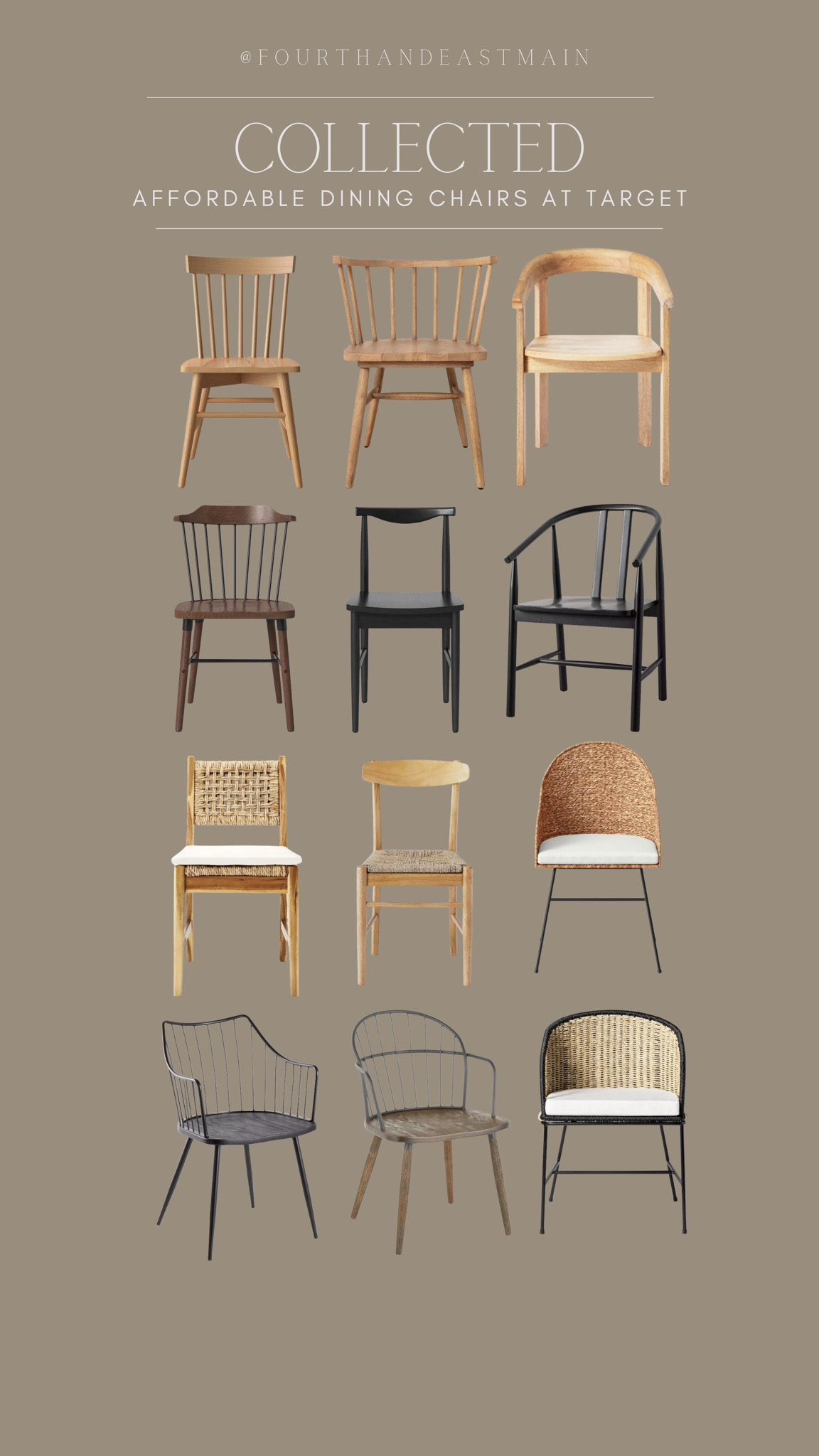 collected / my favorite dining chairs at target. all affordable

dining chair roundup
mcgee dupe
amber interiors dupe


#LTKhome