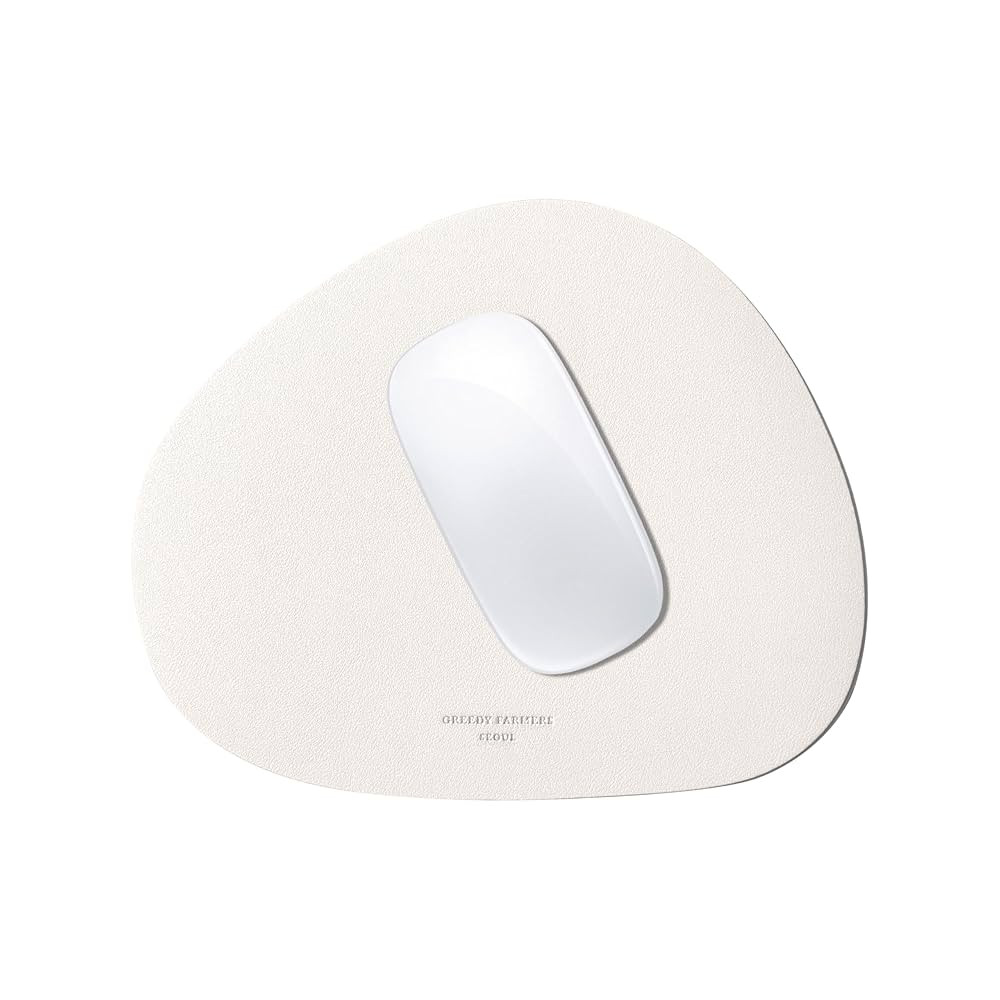 Mouse pad, Non-Slip Washable Waterproof Computer Mouse pad (Vanilla Cream) | Amazon (US)