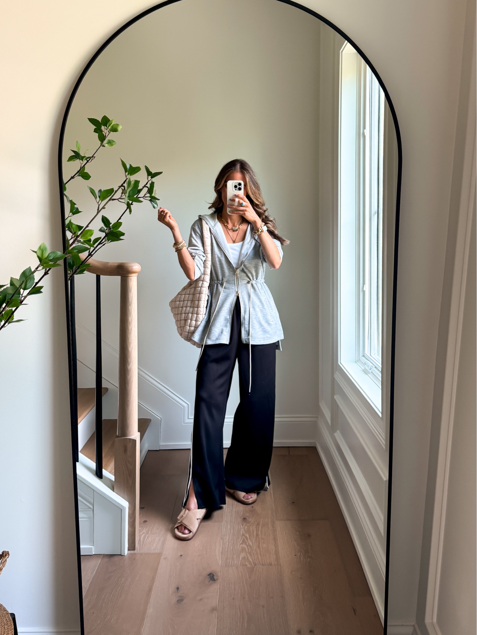 Wearing small sweatpants and sweatshirt

#LTKootd #LTKmomlife #LTKgrwm