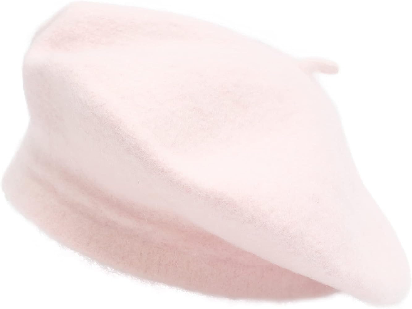 ZLYC Wool French Beret Hat Solid Color Beret Cap for Women Girls | Amazon (US)