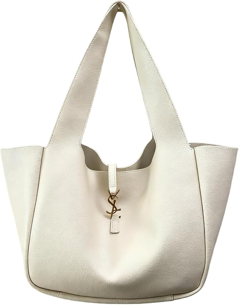 Large Capacity PU Leather Handbag for Women, Spacious Tote Shoulder Bag | Amazon (US)