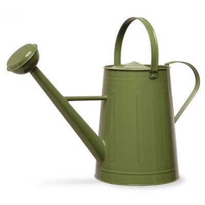 Garden Accents Antique Watering Can Green 17" - National Tree Company | Target